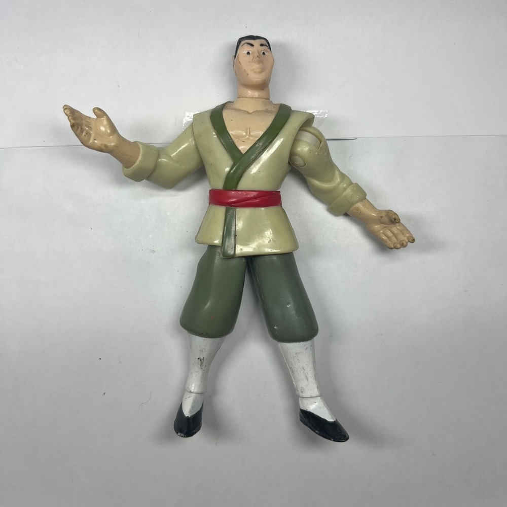 Disney Mulan Li Shang Action Figure Toy 4.5" Collectible Movie McDonald's‎